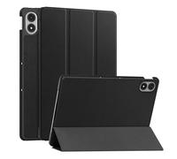Étui Clapet Trifold pour Xiaomi Redmi Pad 2 Pro avec Support Clavier / Vidéo Noir