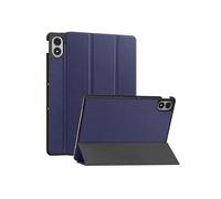 Etui clapet Trifold pour Xiaomi Redmi Pad 2 Pro - Support clavier/vidéo, Bleu marine