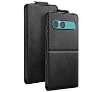 Etui Clapet Vertical Sony Xperia 10 VII - Support et Porte-carte - Noir