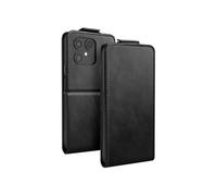 Etui Clapet Vertical pour Fairphone 6 Portefeuille Magnétique avec Support Noir