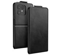 Étui Clapet Vertical pour Fairphone 6 Portefeuille Magnétique avec Support Noir