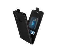 Etui Clapet Vertical pour Galaxy A20e avec Porte-carte et Support Vidéo Noir