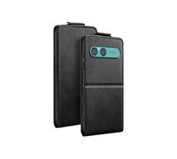 Etui Clapet Vertical Sony Xperia 10 VII - Support et Porte-carte - Noir
