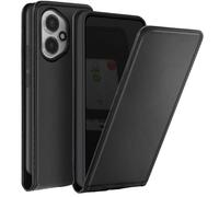 Avizar Housse clapet vertical pour Honor 400 Porte-carte Fermeture magnétique Noir