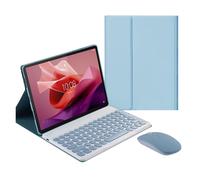 Étui clavier avec souris compatible avec la tablette Lenovo Tab P11 (2e génération) 11,5" 2023 (TB350FU), clavier sans fil détachable et support