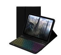 Etui clavier Bluetooth AZERTY pour Apple iPad Pro 11 2024 M4 / iPad Pro 11 2025 M5 - Housse coque de protection Keyboard - Accessoires tablette