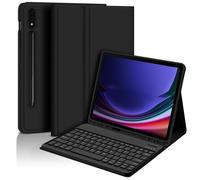 Étui clavier Bluetooth + Clavier pour Samsung Galaxy Tab S9/S9 FE/S10 (10,9 pouces)