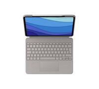 Etui Clavier Détachable - LOGITECH - Combo Touch - Pour iPad Pro 12 9 pouces (5e et 6e générations) - Couleur Sable
