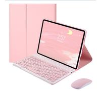 Étui-clavier folio avec souris compatible avec la tablette Lenovo Tab P11 2e génération 11,5" (TB350FU/TB350XU) 2023, détachable magnétiquement