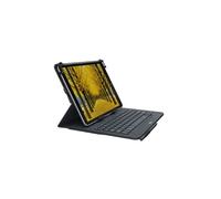 Etui clavier intégré Universel Folio Gris pour Tablettes 9-10" ou iPad 4émé , 3eme génération , Ipad Air / Air 2/ PRO 9.7