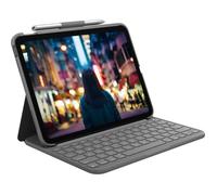 Logitech Étui clavier Slim Folio pour iPad 10e gen, Clavier taille standard, Protection