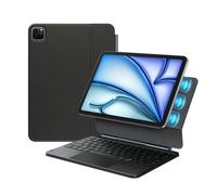 Étui Clavier-iPad Air 13""M3 2025/M2 2024,iPad Pro 12.9"" 6/5/4/3rd Generation-Rétroéclairage 7 Couleurs-AZERTY-Ultra Slim