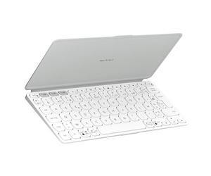 Etui clavier - Logitech - Keys to go 2 - AZERTY - Universel - Gris pâle