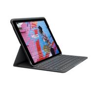 Etui clavier - Logitech - Slim Folio - AZERTY - Pour iPad 10.2"" (7e, 8e, 9e génération) - Gris