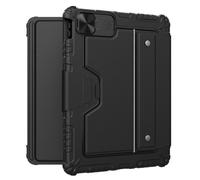 Etui Clavier Bumper pour iPad Air 4 / 5 / Pro 11 Rétroéclairé Antichoc Noir