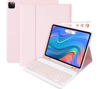 Étui clavier pour iPad Pro 12.9 2022 (6e génération) pour iPad 12,9" 4ème de 5. Clavier sans fil intelligent magique pour génération 2020/2021/2018 - Porte-stylet intégré - Fonction veille/réveil