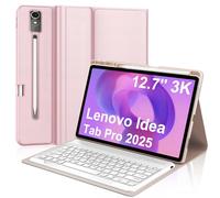 Étui clavier pour Lenovo Idea Tab Pro, fin, amovible, sans fil, rechargeable, avec support multi-angles et porte-stylo S, 4