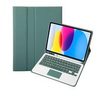 Étui Clavier pour Samsung Galaxy Tab S6 Lite 10,4 Pouces 2024, Coque arrière Souple en TPU, pavé Tactile, Clavier Bluetooth sans Fil Amovible avec Support pour Stylet