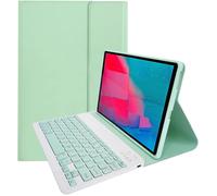 Étui Clavier Pour Tablette Lenovo Tab M10 Plus 10,3 Pouces Fhd (Tb-X606f/Tb-X606x) / K10 (Tb-X6c6), Coque Intelligente Avec Clavier Bluetooth Sans Fil Amovible Magnétique Qwerty, Vert