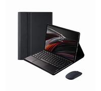 Etui Clavier pour Xiaomi Tab Pad 5/5Pro MI Pad 6 /6Pro 2022/2023 11Inch avec Souris, Clavier QWERTY, Pavé Tactile Multifonction,Magnétique Détachable sans Fil Bluetooth,Noir,Pad 5