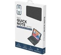 Mean Well Étui Folio iPad 10,9'' Quick Note avec Clavier Bluetooth 3.0 QWERTY US Noir