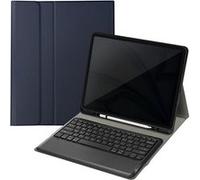 Avizar Étui Clavier QWERTY pour iPad Air 13 M4 2026 Détachable avec Support Bleu nuit