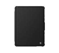 Etui Clavier Rétroéclairé pour iPad 10.2 Renforcé Bumper Link Noir