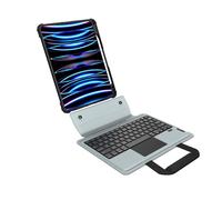 Étui Clavier Rétroéclairé pour iPad Air / Pro 11 Antichoc avec Touchpad Noir