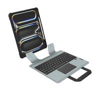 Étui Clavier Rétroéclairé Pour Ipad Pro 13' Antichoc Avec Touchpad Nillkin Noir
