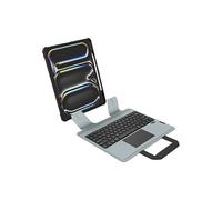 Etui Clavier Rétroéclairé pour iPad Pro 13" Antichoc avec Touchpad Noir