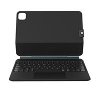 Étui-clavier Rexsun pour tablette - Conception magnétique flottante, coque de protection amovible, pavé tactile de précision pour iPad Pro 11"/Air 10,9"/11", modèle P11-1 (Noir)