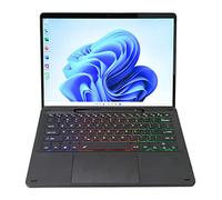 Étui Clavier Tablette pour Microsoft Surface Pro 8 2021 / Pro X 13 Pouces Smart Touchpad, Housse Clavier magnétique Bluetooth sans Fil Clavier avec Touchpad pour Surface Pro 8 (Rétroéclairé)