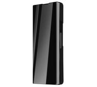 Étui Clear View AVIZAR pour Samsung Galaxy Z Fold 5 - Noir - Rabat Miroir Fonction Support