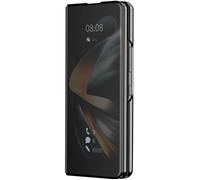 Coque et étui téléphone mobile AVIZAR Coque à Clapet Clear View pour Samsung Galaxy Z Fold 4 avec Clapet Miroir Support Vidéo noir
