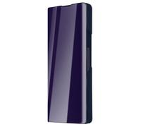 Étui Clear View pour Samsung Galaxy Z Fold 5 Clapet Miroir Support Vidéo Violet