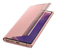Etui Clear view bronze Note20