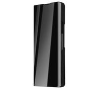 Étui Clear View AVIZAR pour Samsung Galaxy Z Fold 5 - Noir - Rabat Miroir Fonction Support