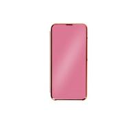 Etui Clear View pour Xiaomi Redmi 10A avec Clapet Miroir Support Vidéo Rose Gold