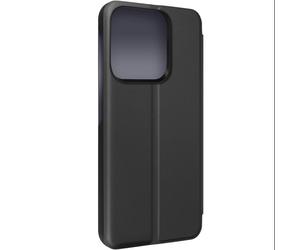 Étui Clear View pour Xiaomi Redmi 12C avec Clapet Miroir Support Vidéo Noir