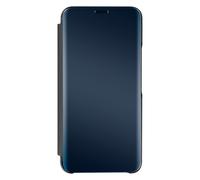 Étui Clear View Samsung Galaxy S22 avec Clapet Miroir Support Vidéo noir - AVIZAR - Rigide - Synthétique - Noir