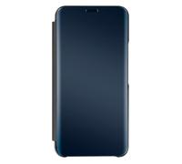 Étui Clear View pour Samsung Galaxy S22 avec Clapet Miroir Support Vidéo Noir