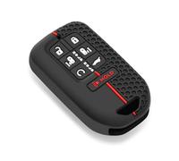 Étui Clés 7 Boutons Silicone Voiture sans oîtier Porte ouverture pour Civic pour Accord pour Pilot CRV 2015 2016 2017 2018 FRTRGVUVXP