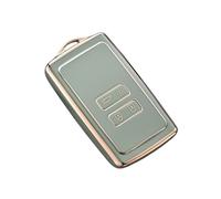 Étui Clés Étui Clé Voiture TPU Protection pour Renault pour Koleos pour Kadjar pour Megane pour Talisman pour Captur pour Espace pour Clio 2016-2019 4 Boutons(Vert)