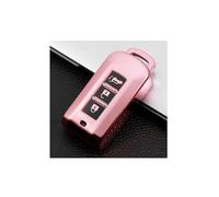 Étui Clés Etui Clés De Voiture pour Mitsubishi pour Outlander pour Lancer 10 pour Pajero Sport L200 EX ASX RVR pour Eclipse pour Cross Protecteur Coque Clé(Pink)