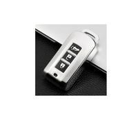 Étui Clés Etui Clés De Voiture pour Mitsubishi pour Outlander pour Lancer 10 pour Pajero Sport L200 EX ASX RVR pour Eclipse pour Cross Protecteur Coque rgent)