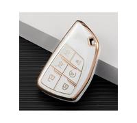 Etui Clés pour GMC Yukon Envision S Plus Avenir 2020 - 2022(6 Buttons White)