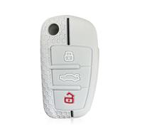 Etui Clés Télécommande De Voiture en Silicone pour Audi A6 C6 A4 B7 A1 A3 8V 8P A5 A7 A8 R8 TT SQ5 Q5 Q7 RS5 S5 S6 S7 S8