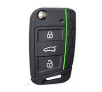 Etui Clés Télécommande De Voiture en Silicone pour Skoda pour Octavia A7 pour Rapid pour Kodiaq pour Fabia