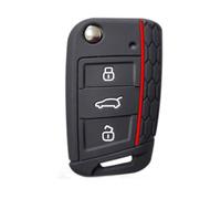 Etui Clés Télécommande De Voiture en Silicone pour Skoda pour Octavia A7 pour Rapid pour Kodiaq pour Fabia