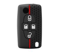 Etui Clés Télécommande De Voiture pour Peugeot 1007 807 pour Citroen C8